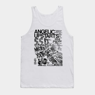 Angelic Upstarts / S.S.D. / Mad Parade / Wasted Youth Punk Flyer Tank Top